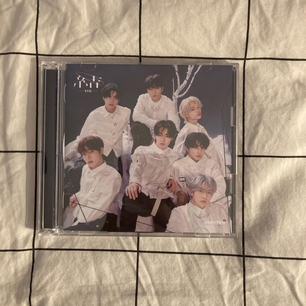 enhypen you blossom japanese album limited B version, CD and DVD